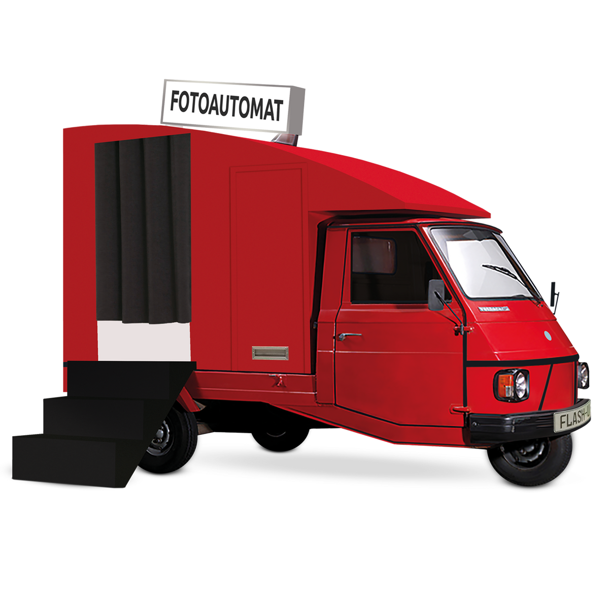 Die Ape - das Fotomobil, der mobile Fotoflitzer